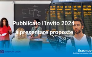 Pubblicata la Call Erasmus+ 2024